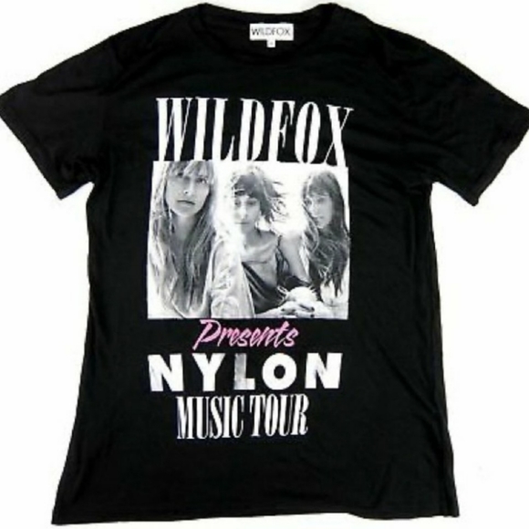 NWOT Women's Wildfox Presents Nylon Music Tour - Picture 2 of 6